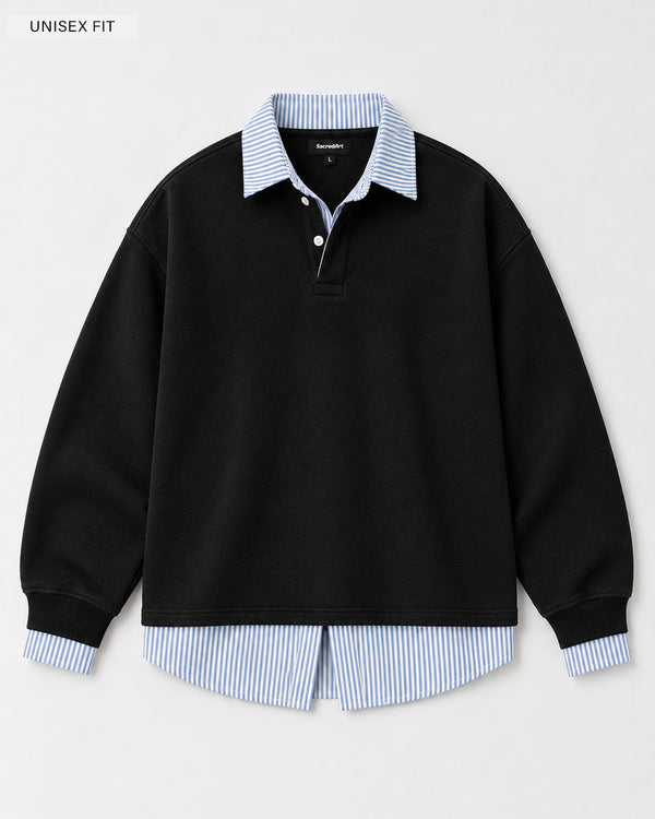 Black Korean Sweatshirt