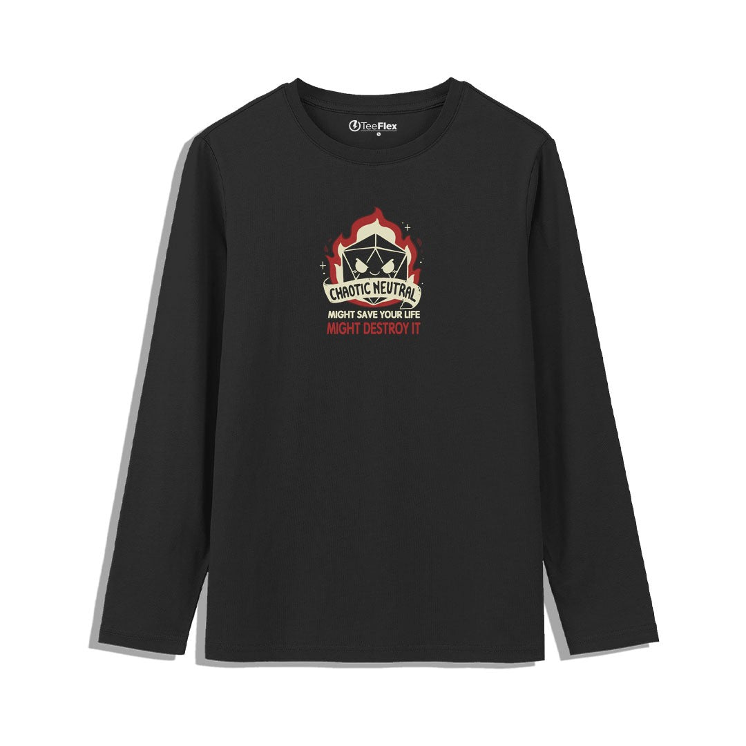 Chaotic Caos Full Sleeves Tee