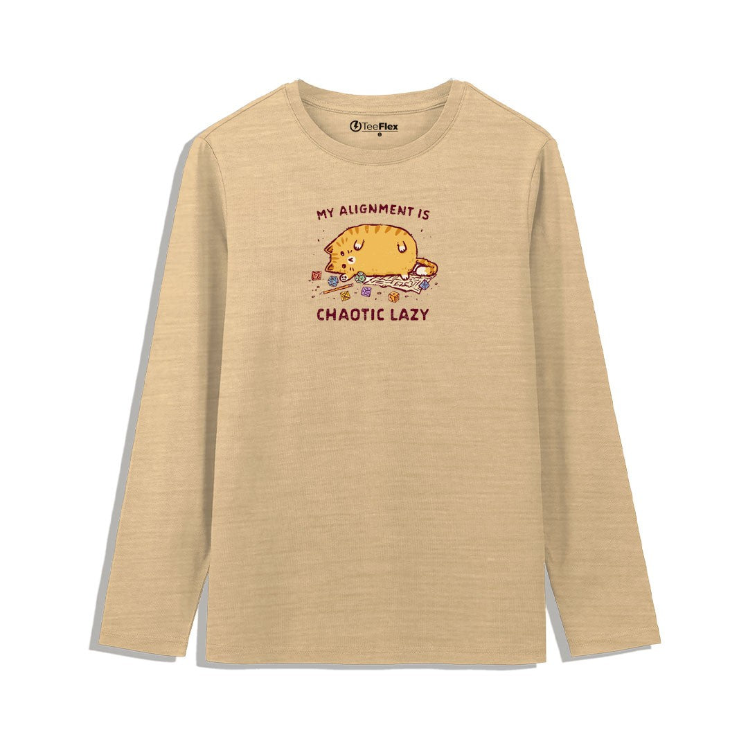 Chaotic Lazy Full Sleeves Tee