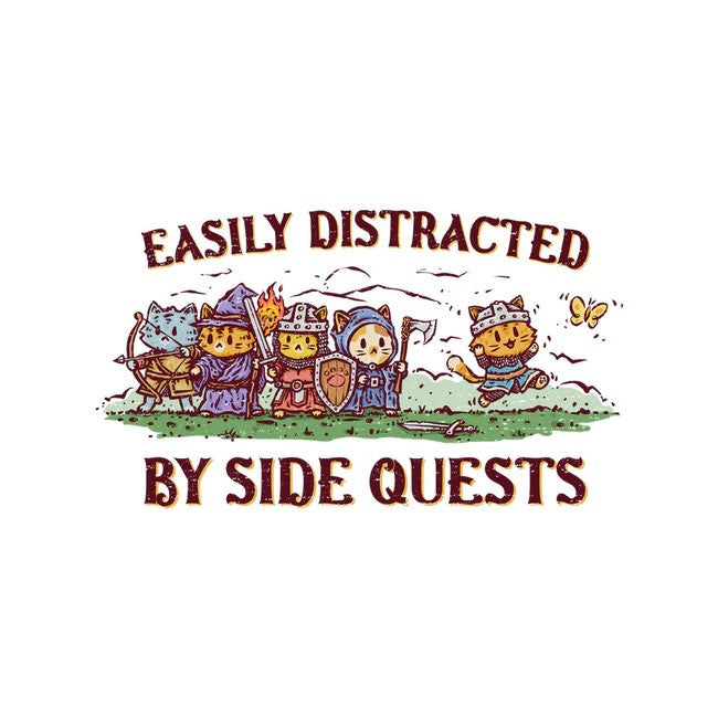 Easily Distracted By Side Quests Regular Tee