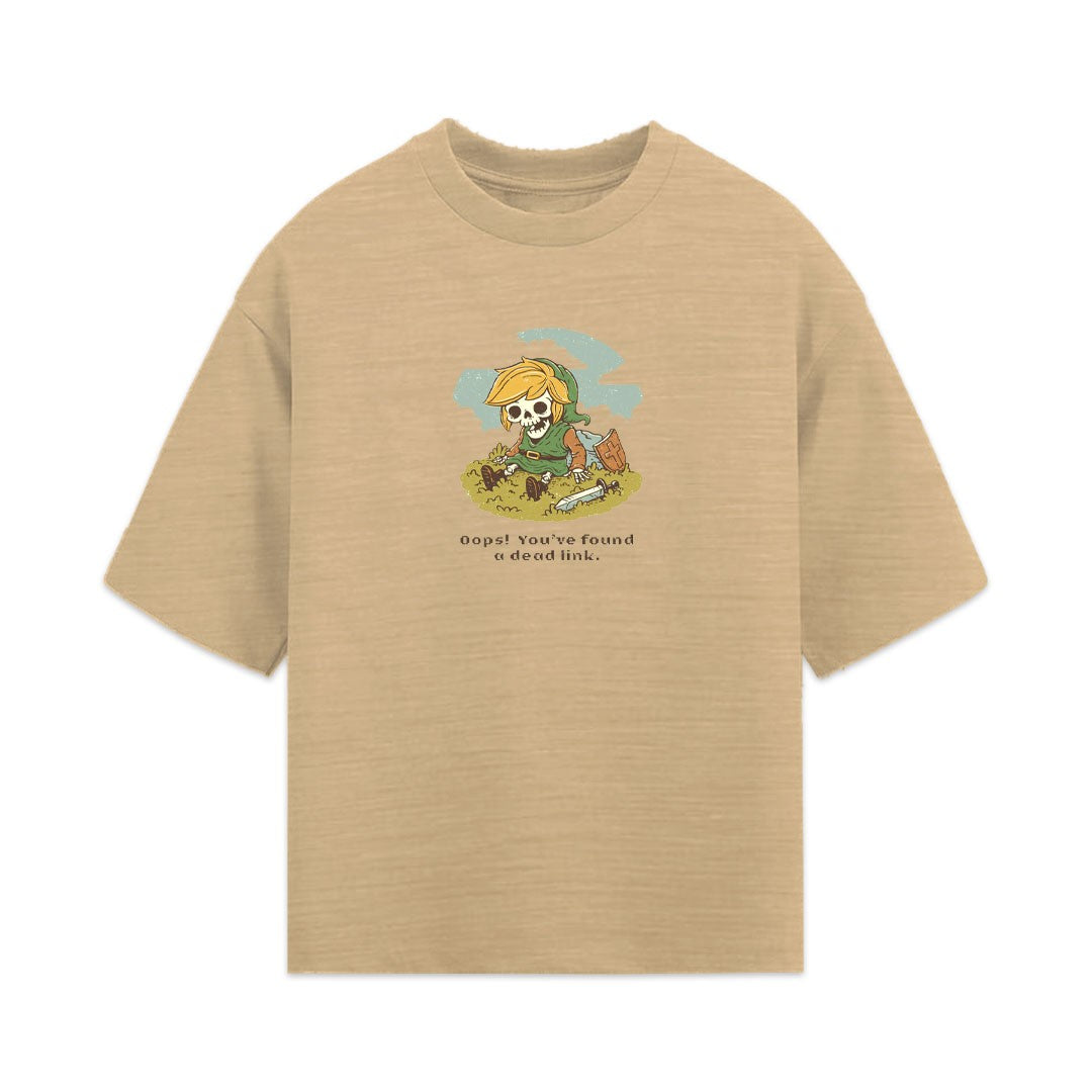 Dead Link Error Oversized Tee