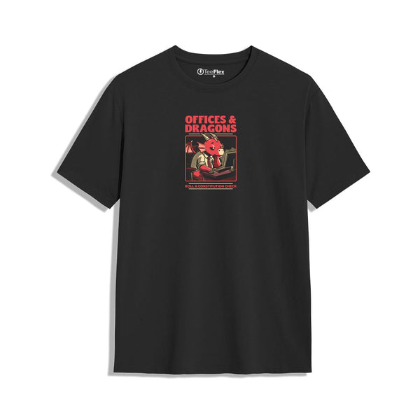 Dragon Office RPG Tee