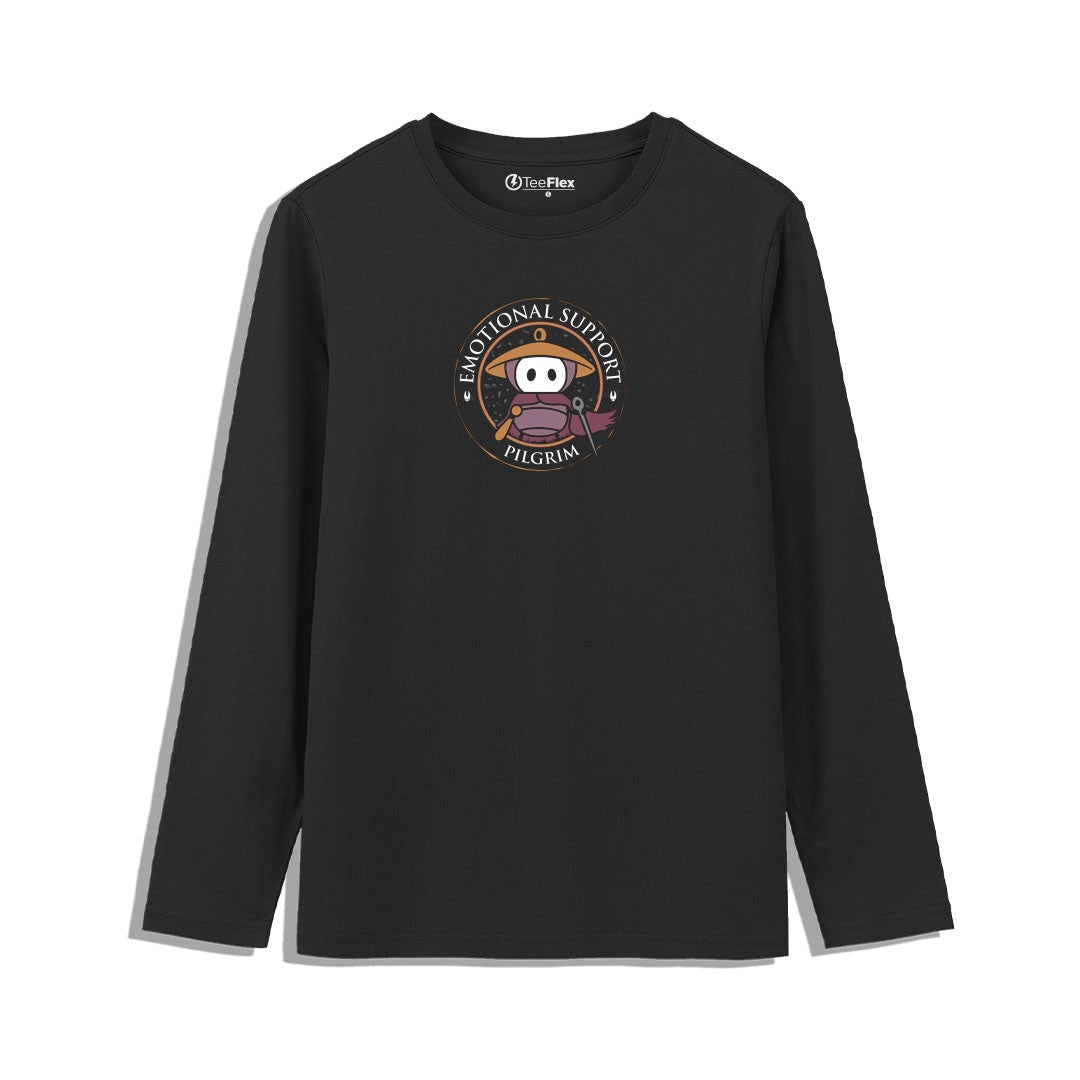 Emotional Support Pilgrim Full Sleeves Tee