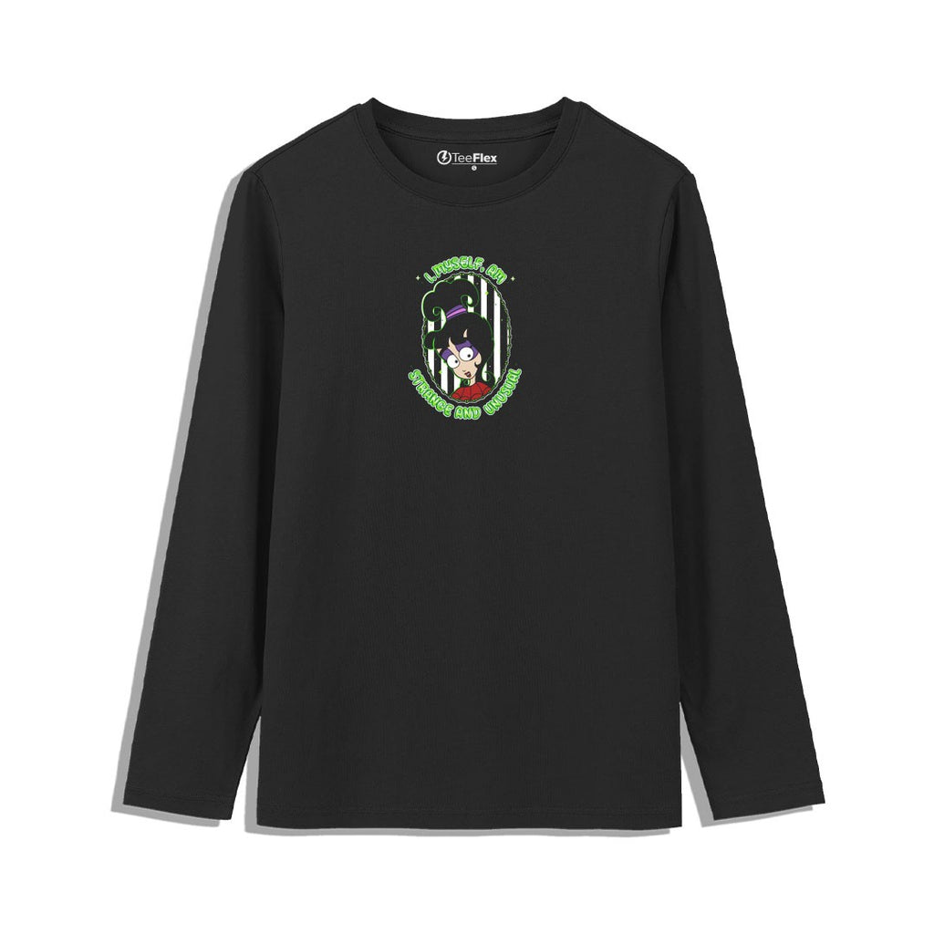 I Myself Am Strange And Unusual full Sleeves Tee