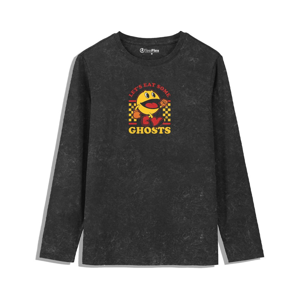 Game Mascot Ghost Eater Full Sleeves Tee