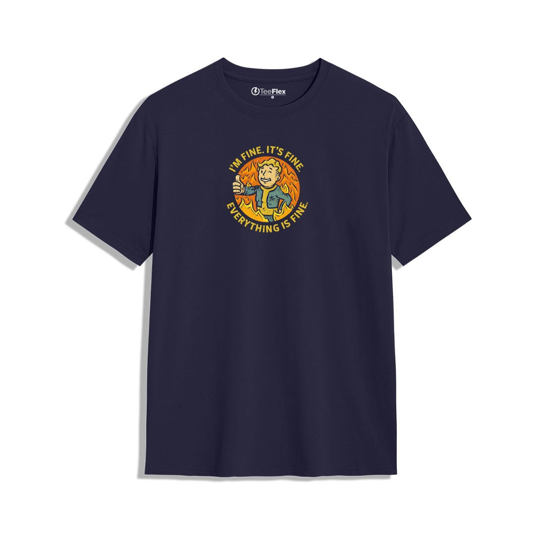 It Is All Fine Oversized Tee