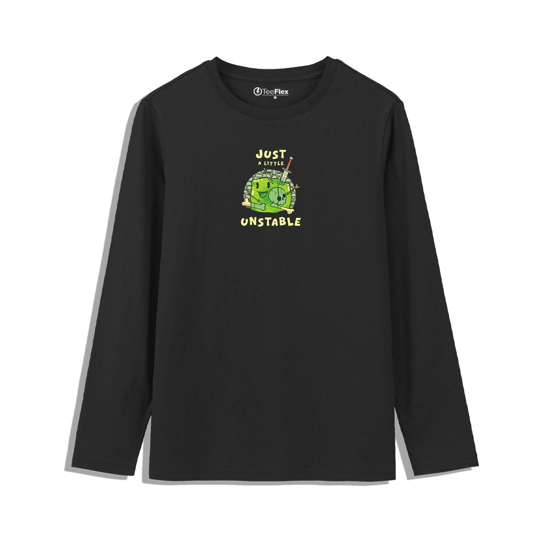 Just A Little Unstable Oversized Tee