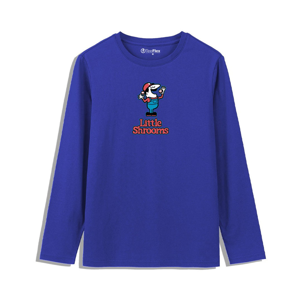 Little Mushrooms Game Food Full Sleeves Tee