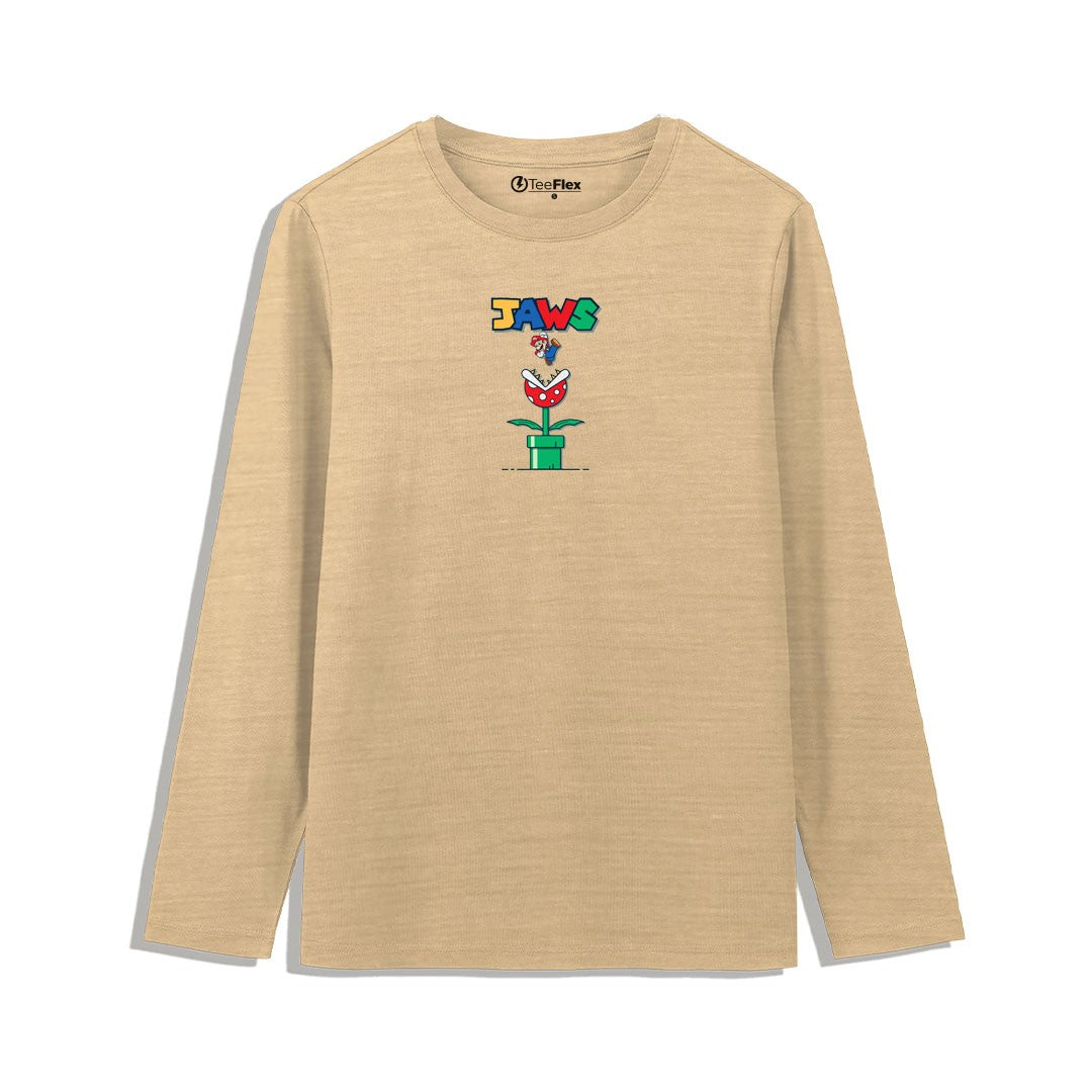 Mario Jaws Oversized Tee