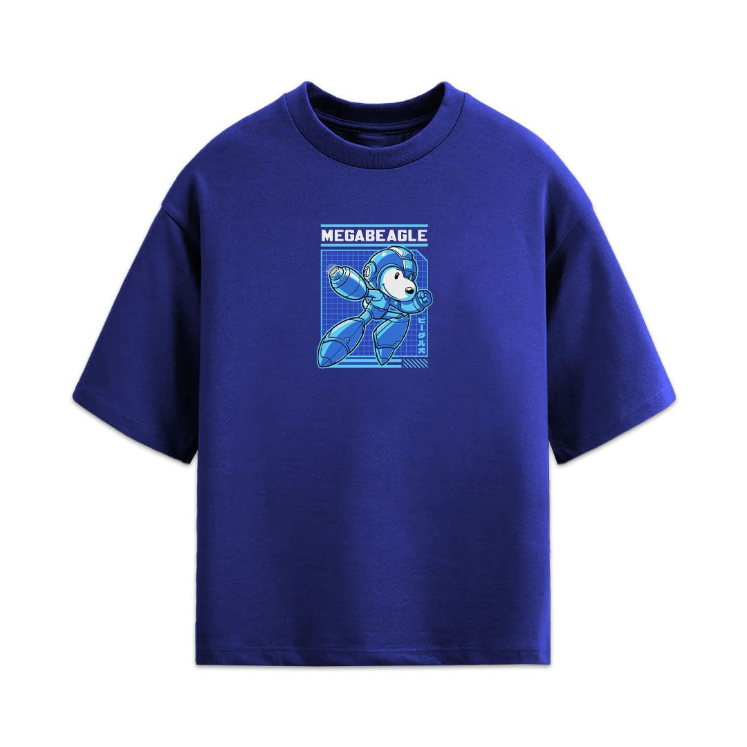 Mega Beagle Videogame Oversized Tee