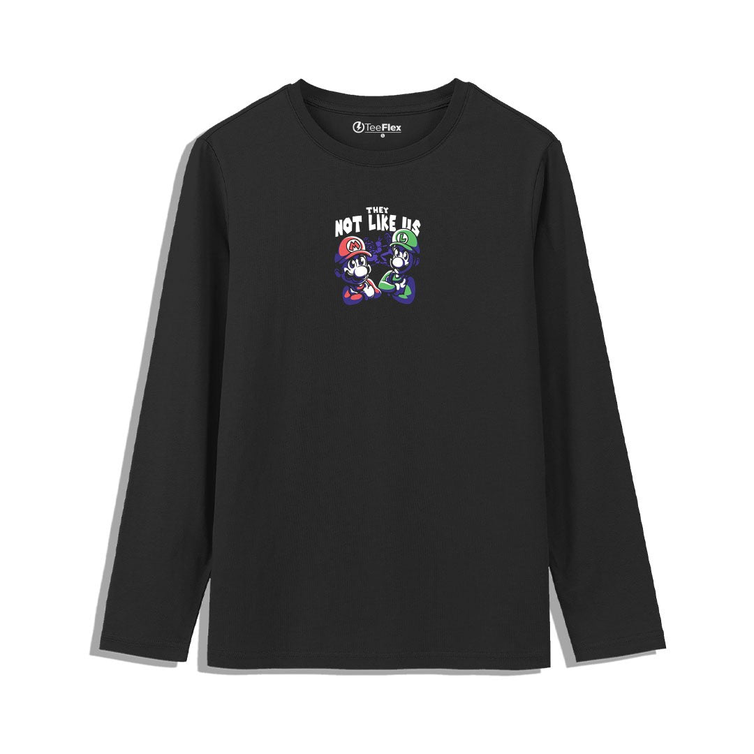 Not Like Bros Oversized Tee