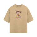 Panic Is A Free Action Oversized Tee