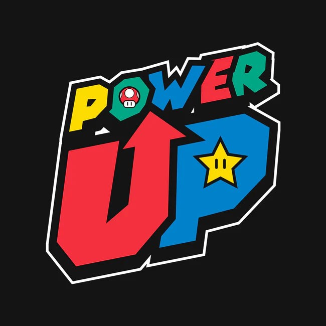 Power Up Oversized Tee