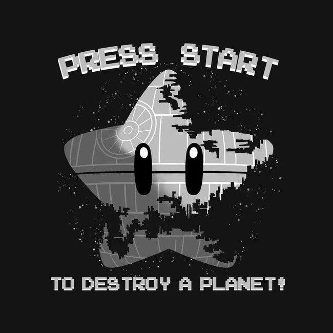 Press Start To Destroy Regular Tee