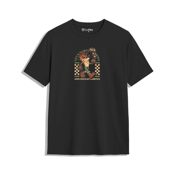 Game Mascot Crash Mask Tee