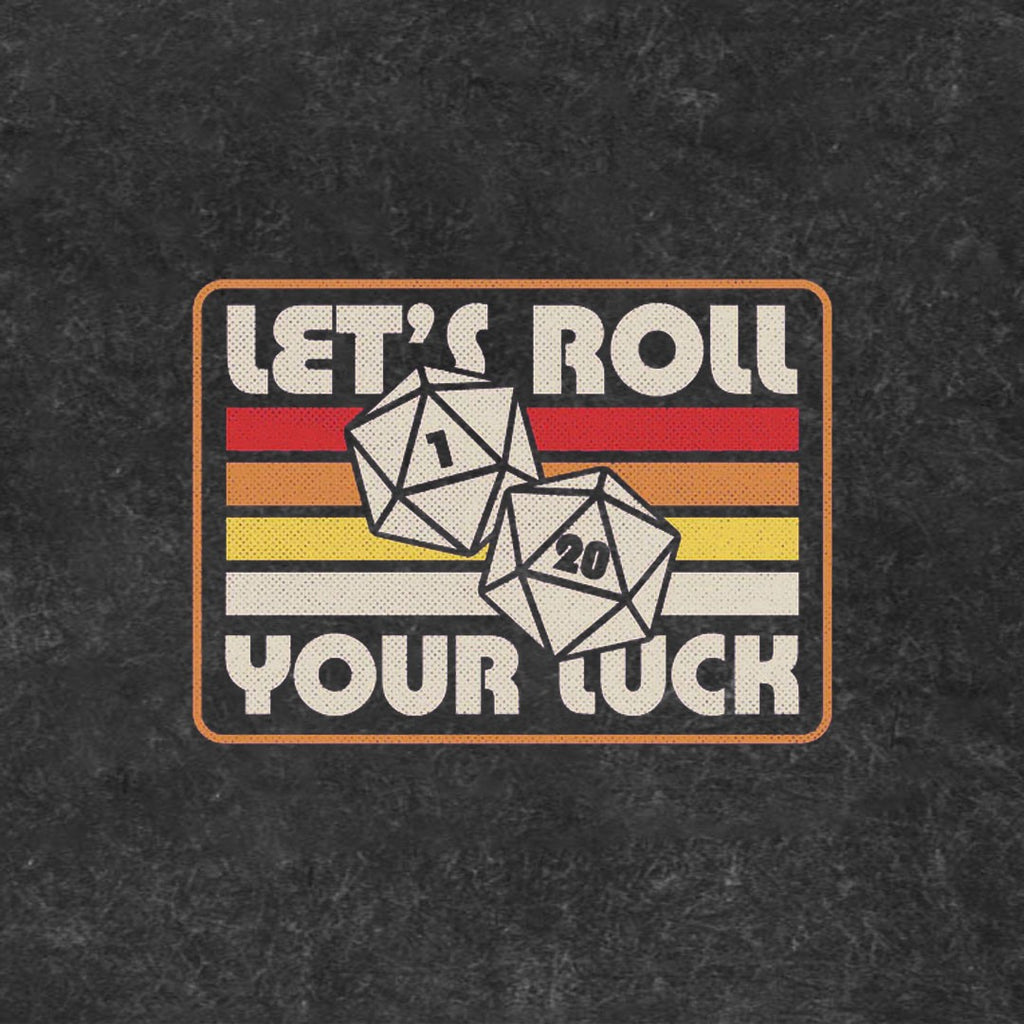 RPG Vintage Roll For Luck Oversized Tee