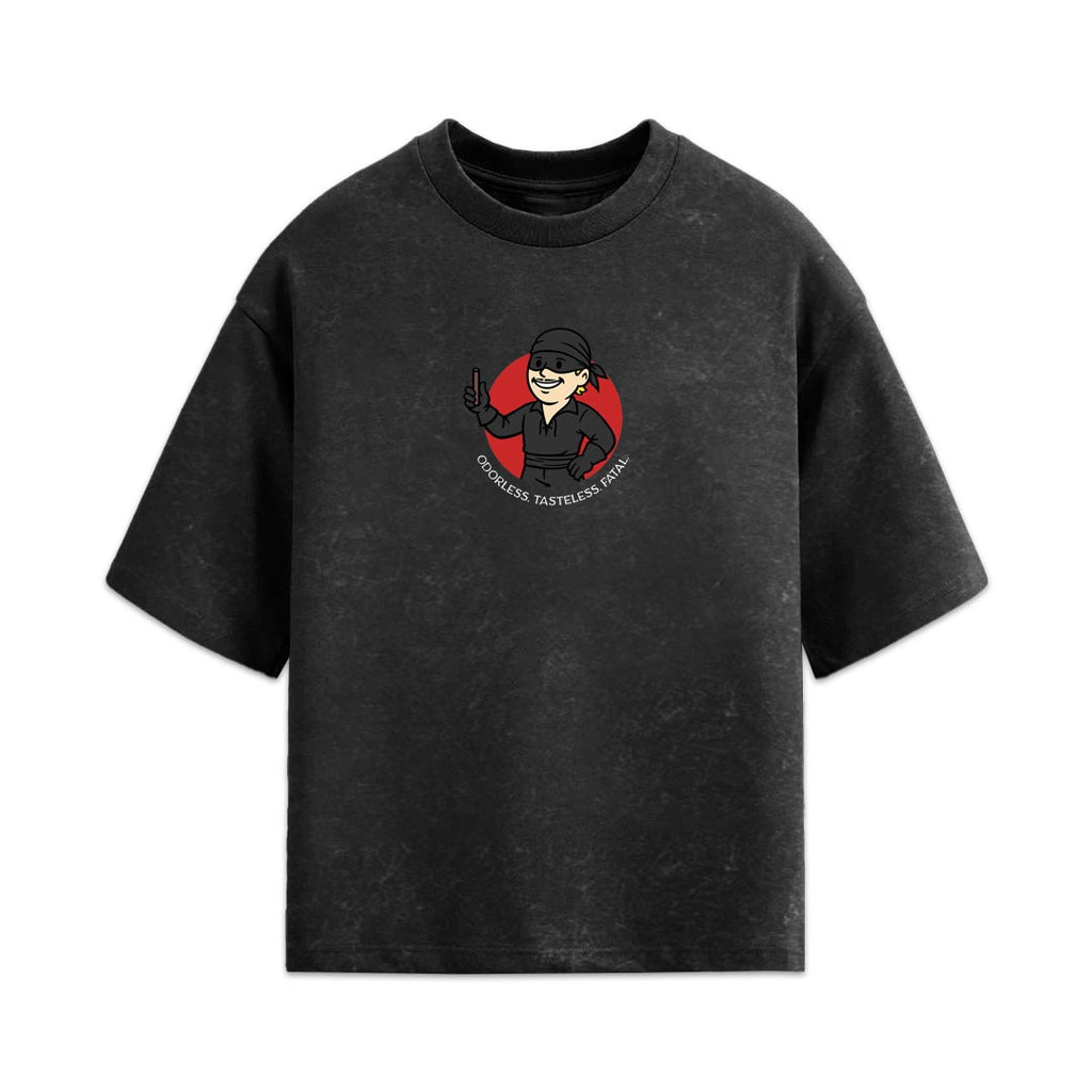Tasteless And Fatal Washed Oversized Tee