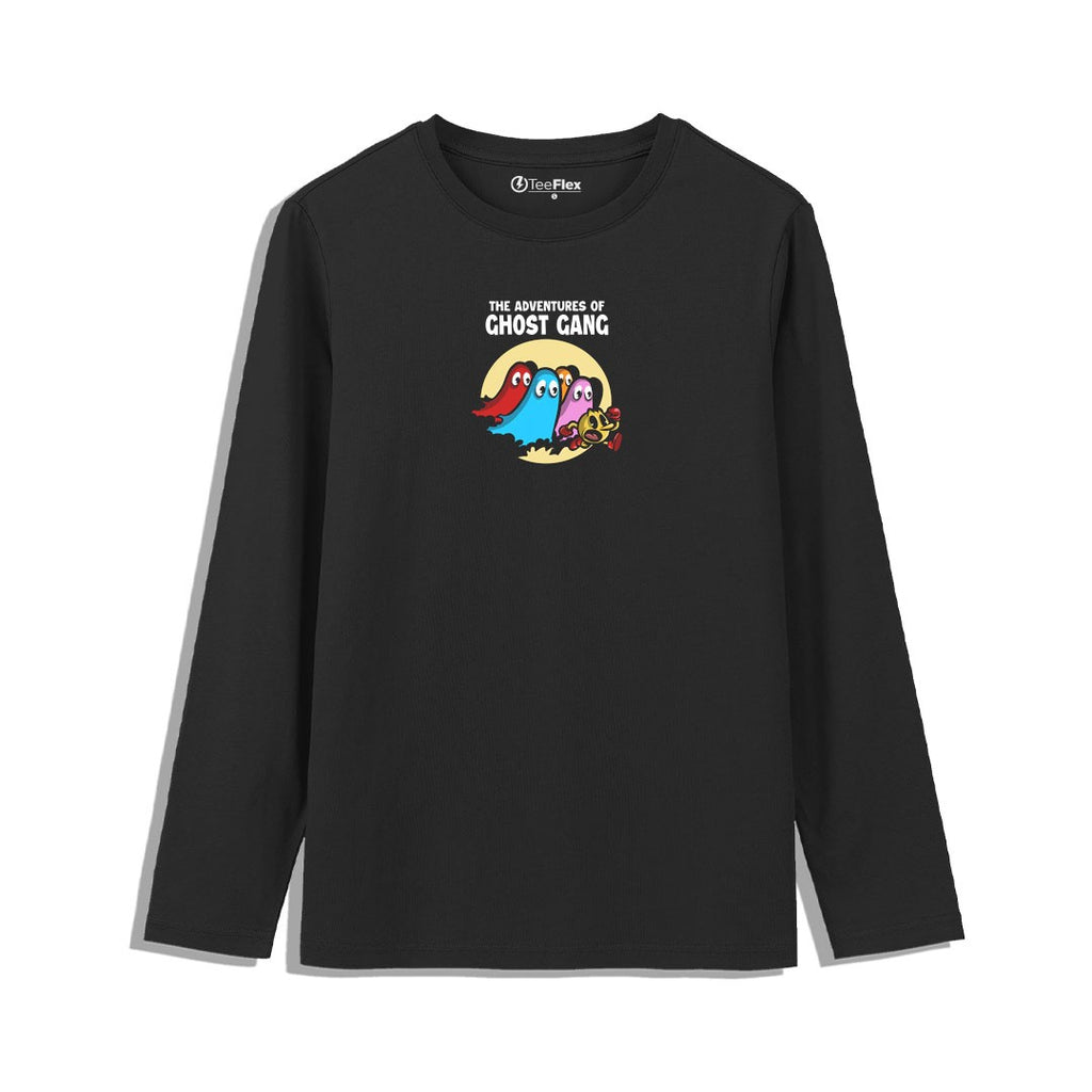 The Adventures Of Ghost Gang full Sleeves Tee