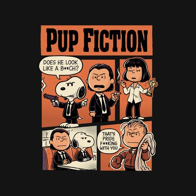 Pup Fiction Tee