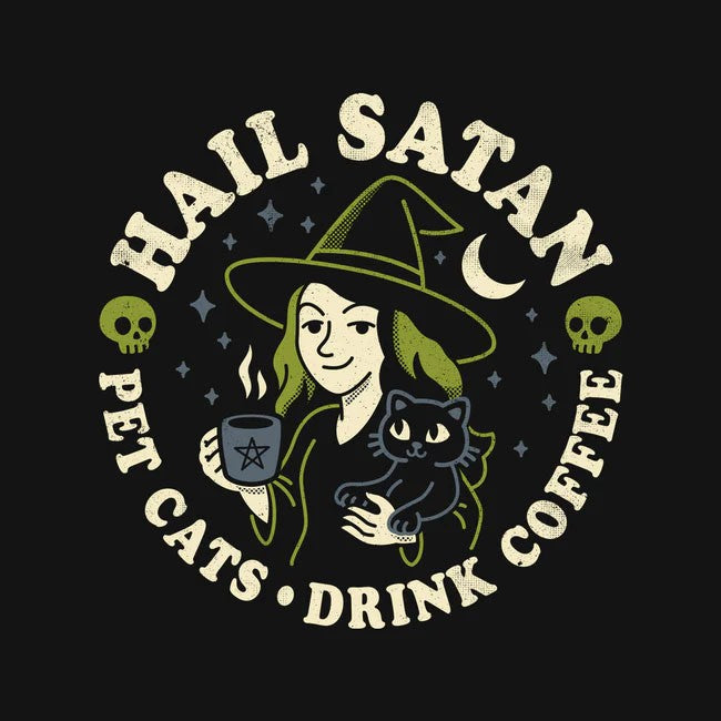 Pet Cats Drink Coffee Tee