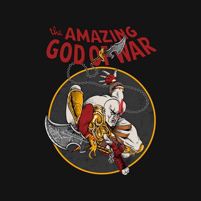 The Amazing God Of War Oversized Tee