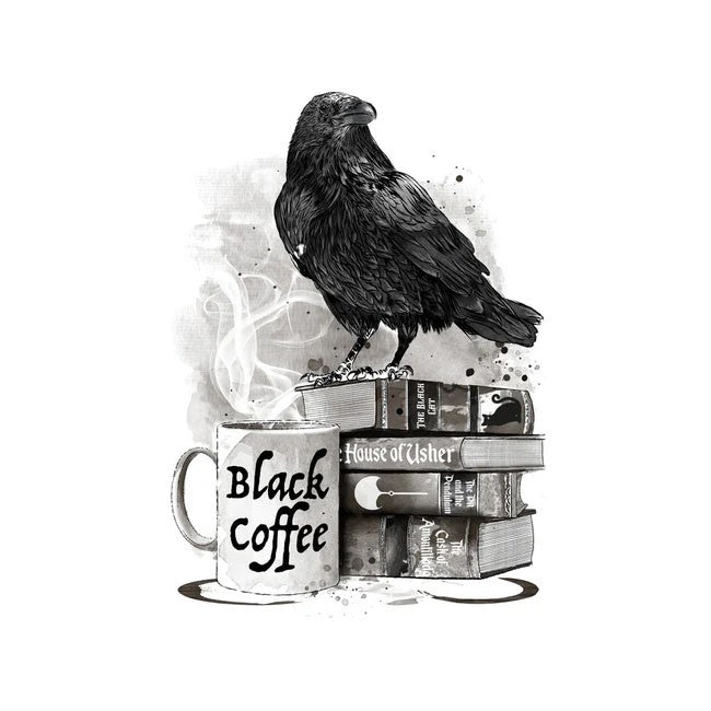 Coffee, Raven And Poe Tee Secondary image