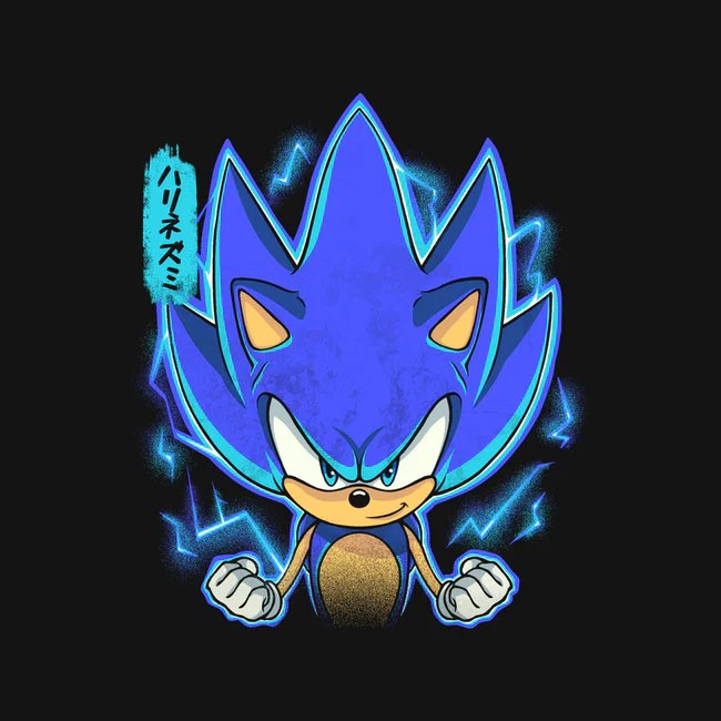 The Speedy Hedgehog Oversized Tee