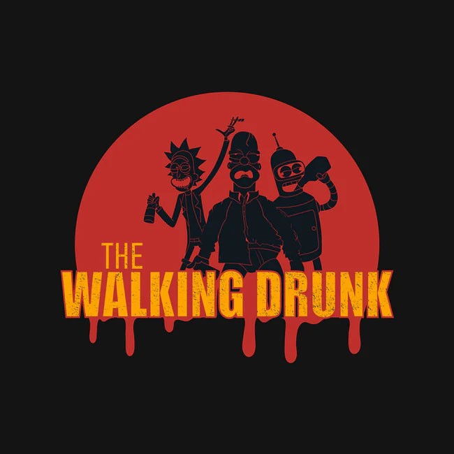 The Walking Drunk Tee Secondary image
