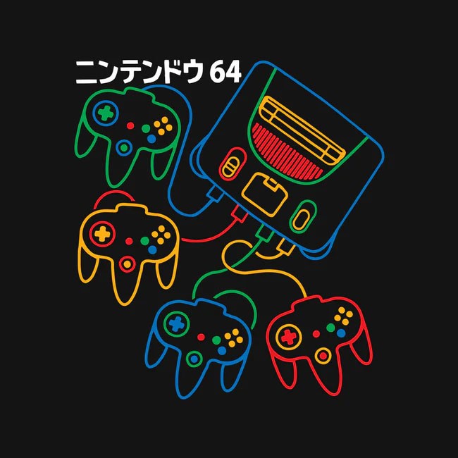 Retro N64 Regular Tee