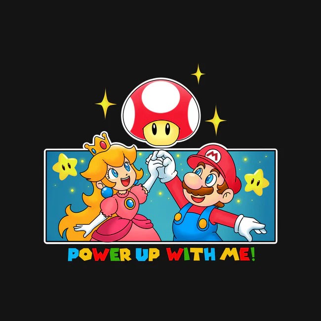 Power Up With Me full Sleeves Tee