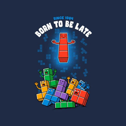 Born To Be Late full Sleeves Tee