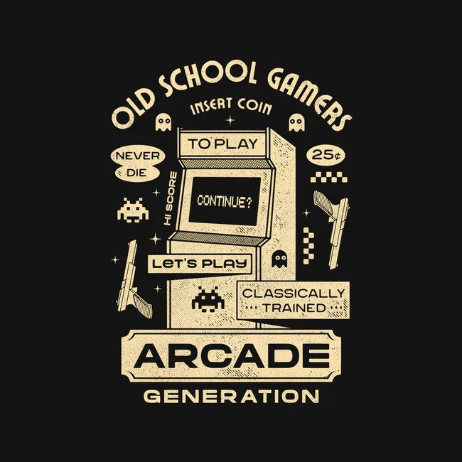 Arcade Gamers full Sleeves Tee