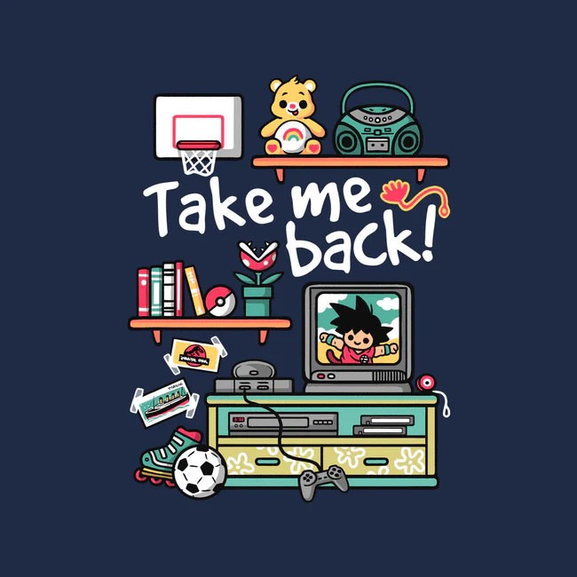 Take Me Back To My Childhood Days full Sleeves Tee