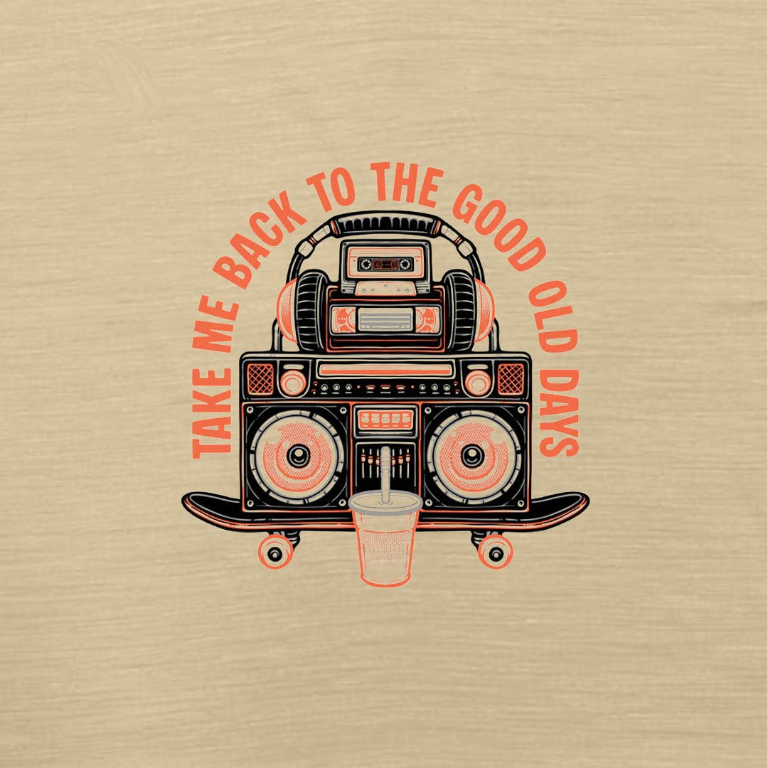 Back To The Good Days full Sleeves Tee