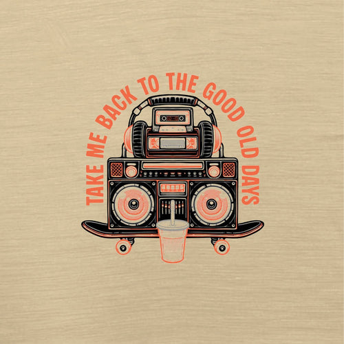 Back To The Good Days full Sleeves Tee