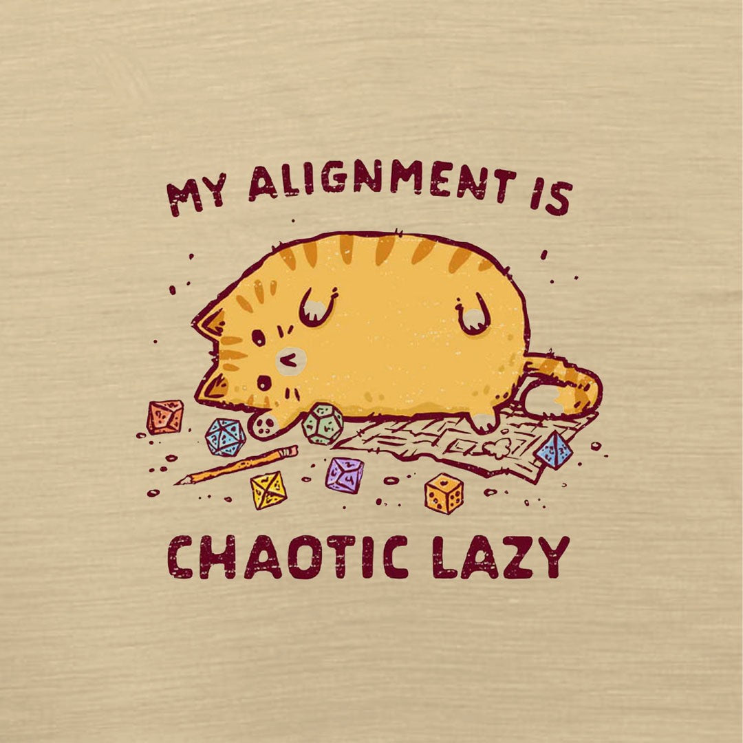 Chaotic Lazy Regular Tee