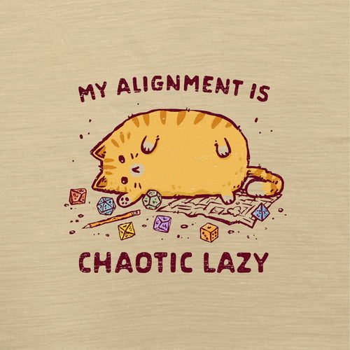 Chaotic Lazy Regular Tee