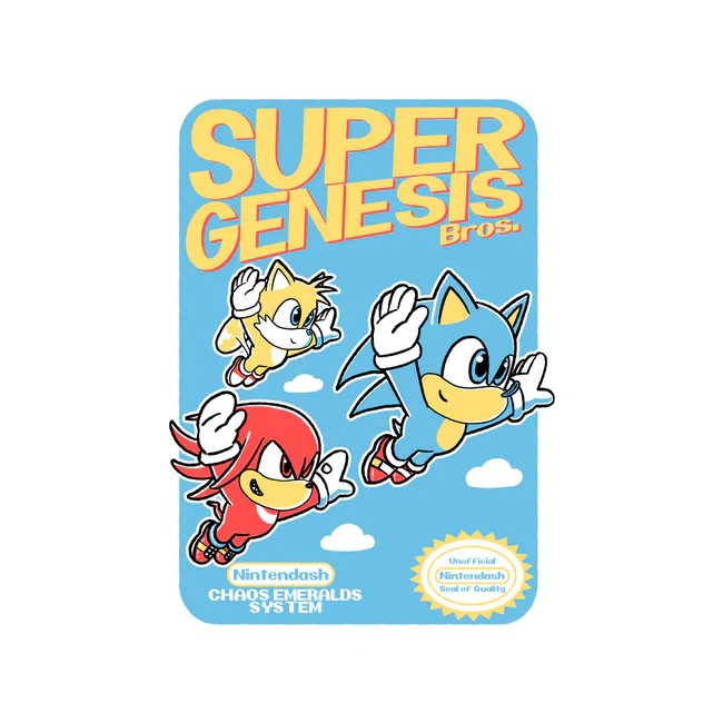 Super Genesis Bros Oversized Tee