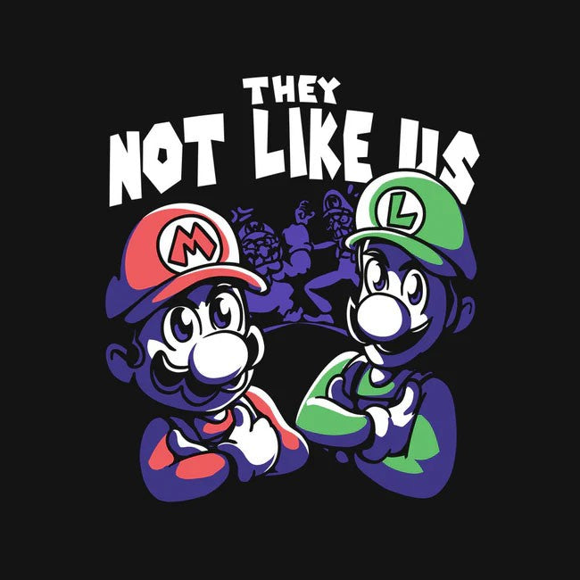 Not Like Bros Oversized Tee