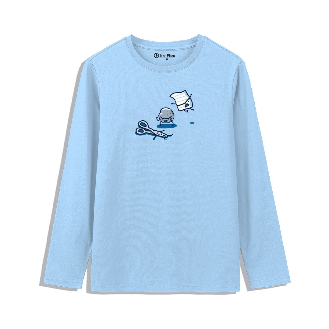 Rock Paper Scissors full Sleeves Tee