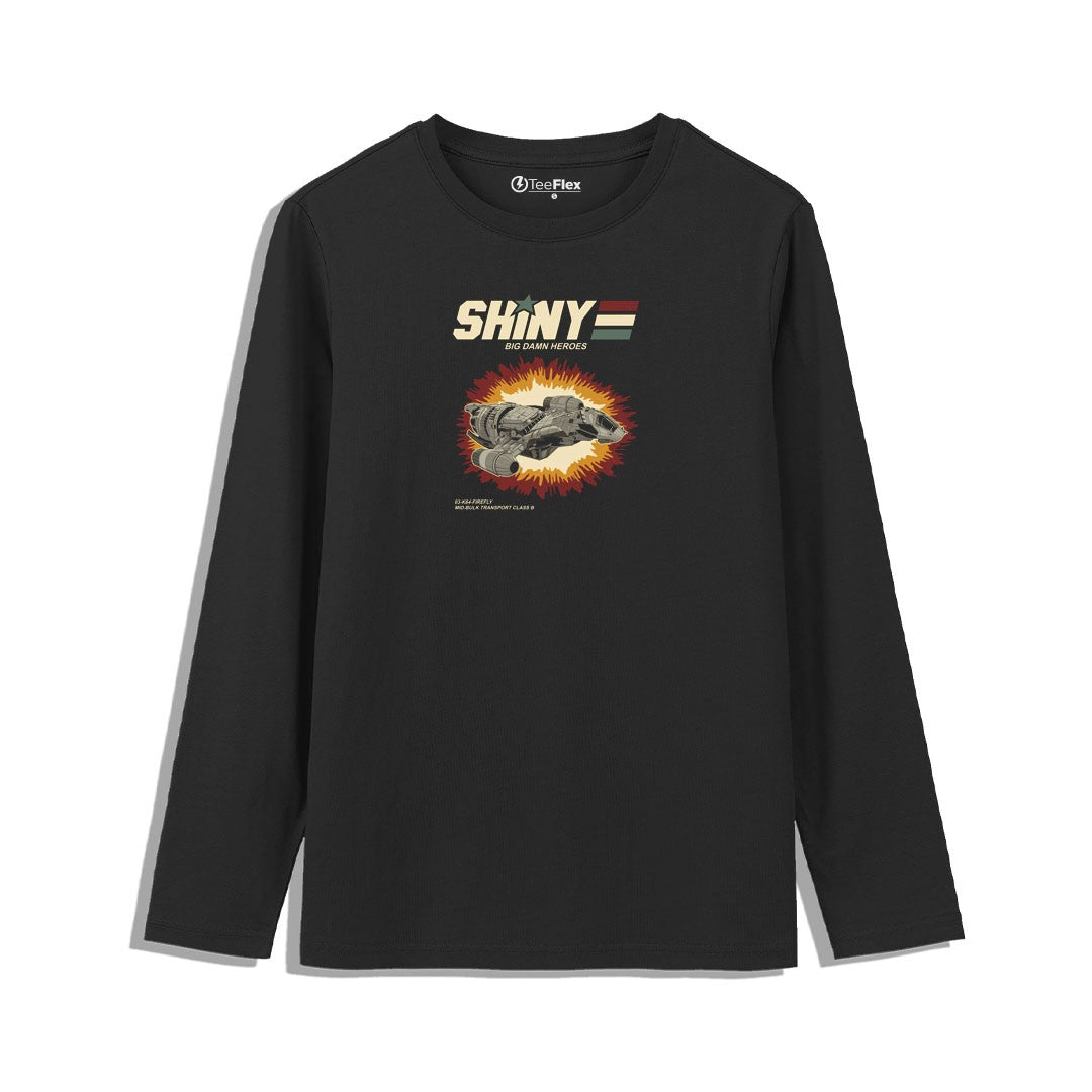 Shiny Heroes full Sleeves Tee