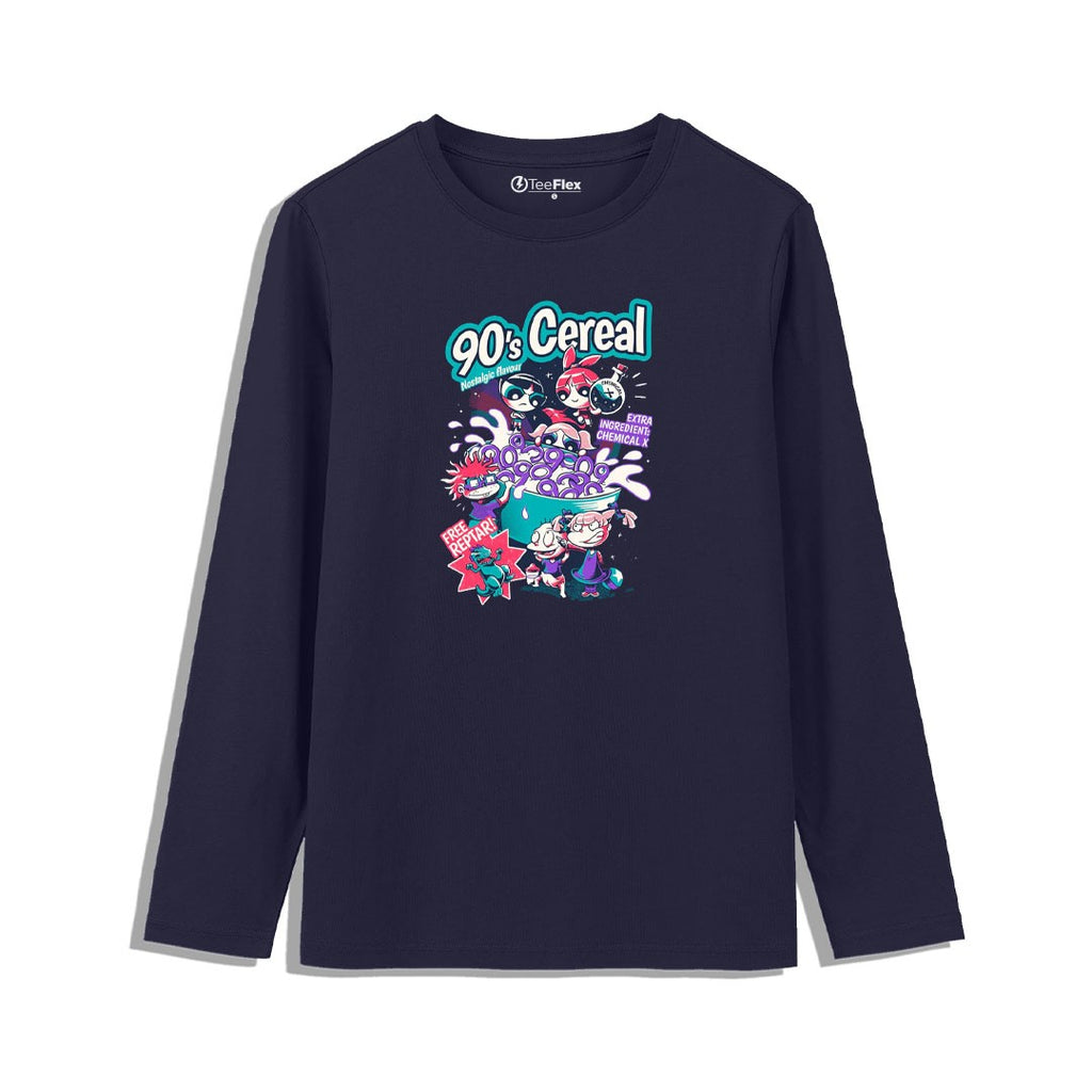 90s Cereal full Sleeves Tee