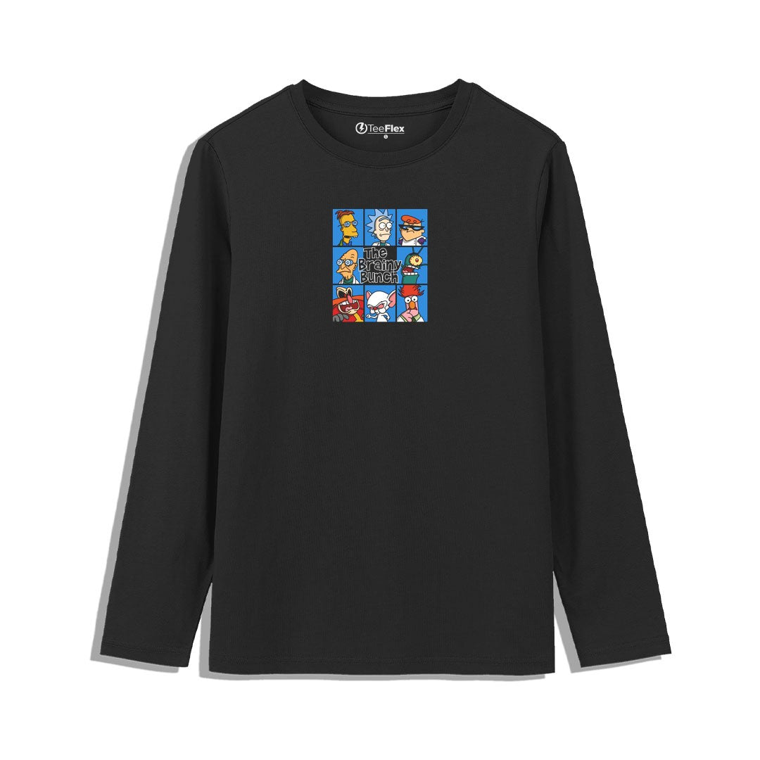 The Brainy Bunch full Sleeves Tee