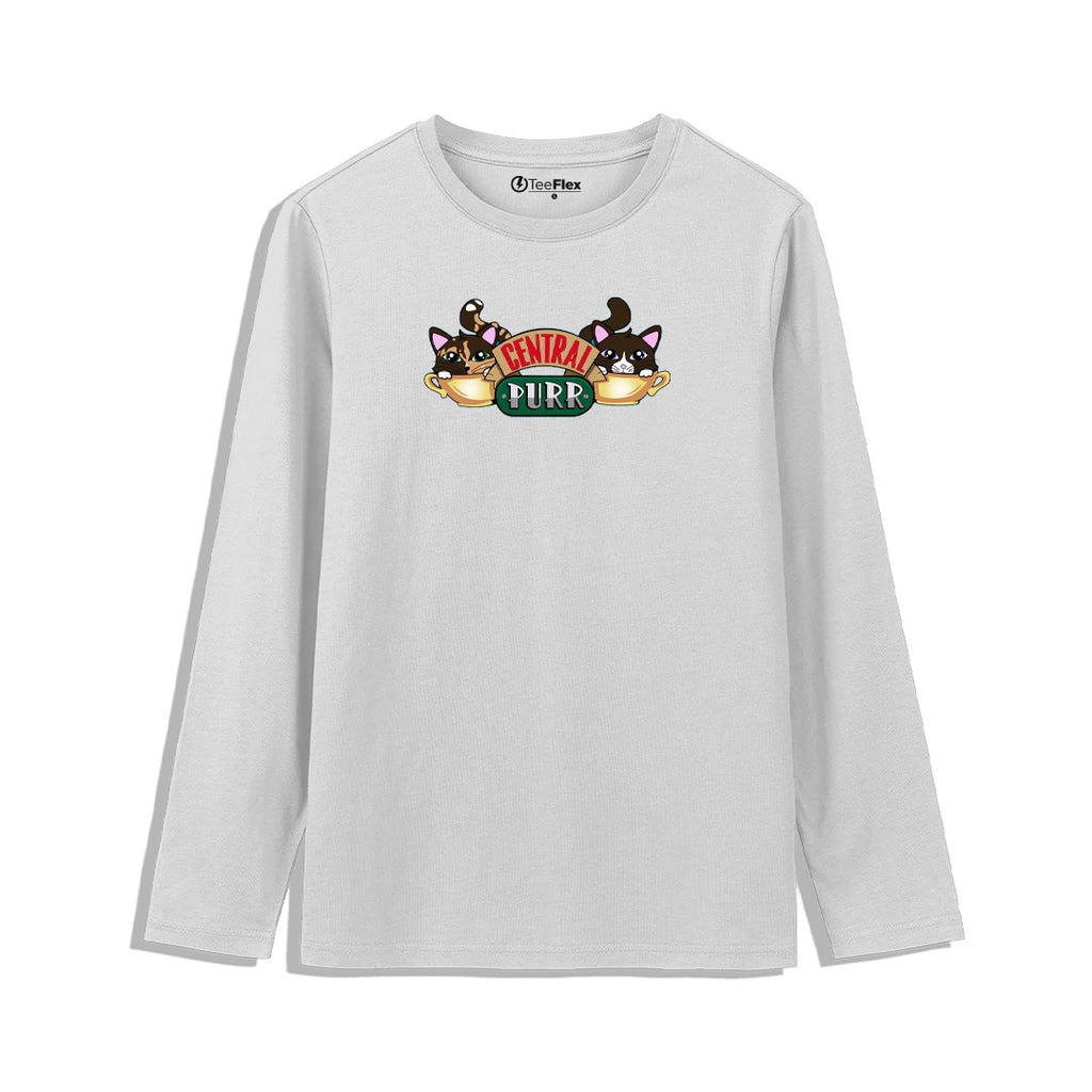 Central Purr full Sleeves Tee
