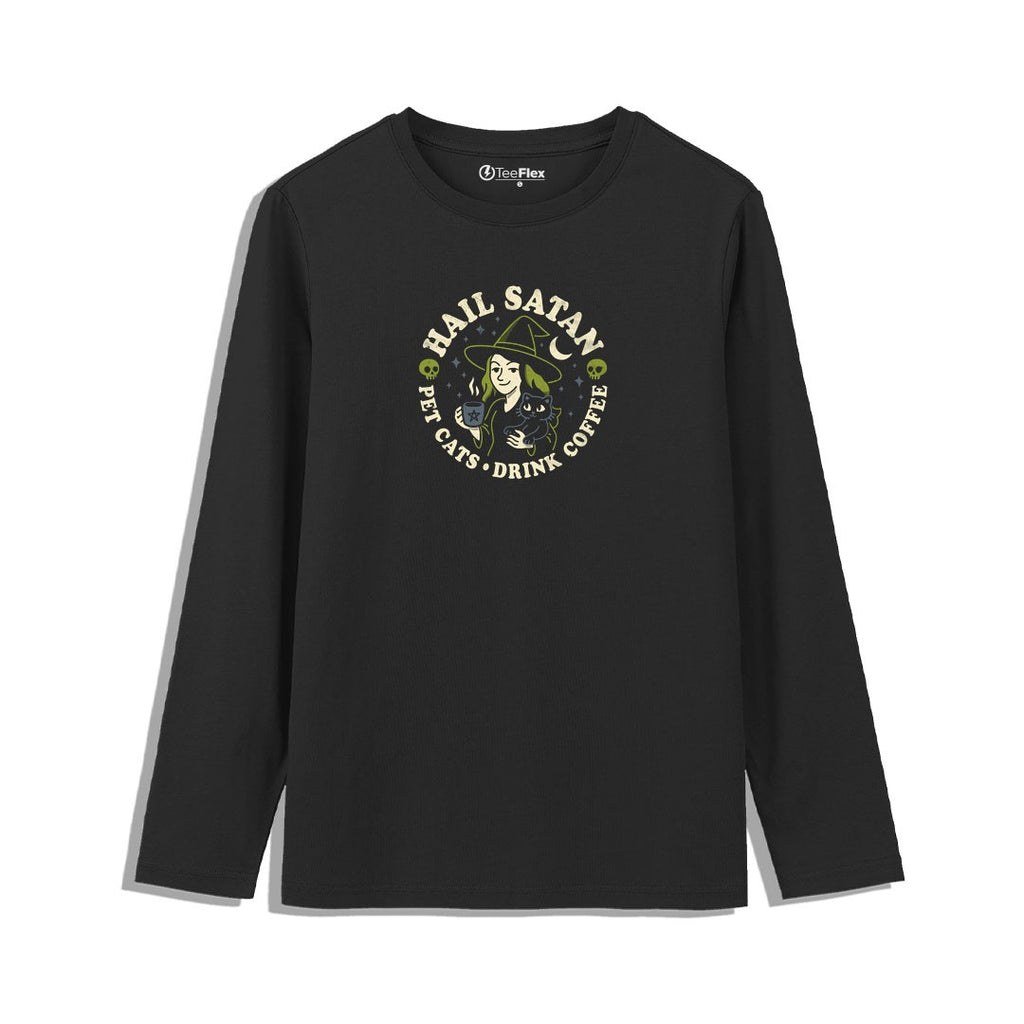 Pet Cats Drink Coffee Tee