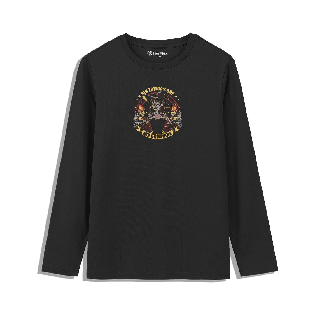 Witch Tattoo Grimoire Tee