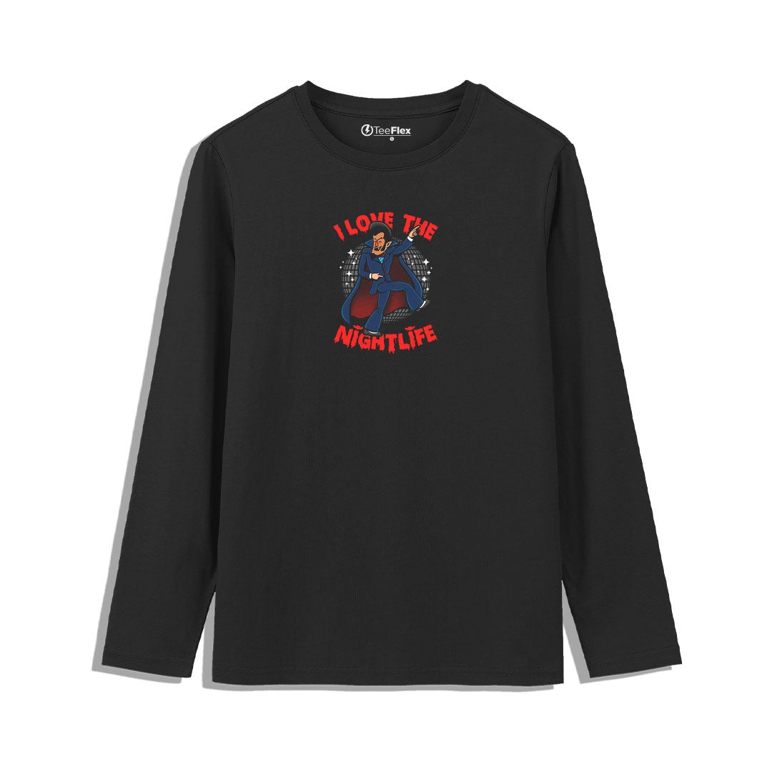 I Love The Nightlife Tee Main image
