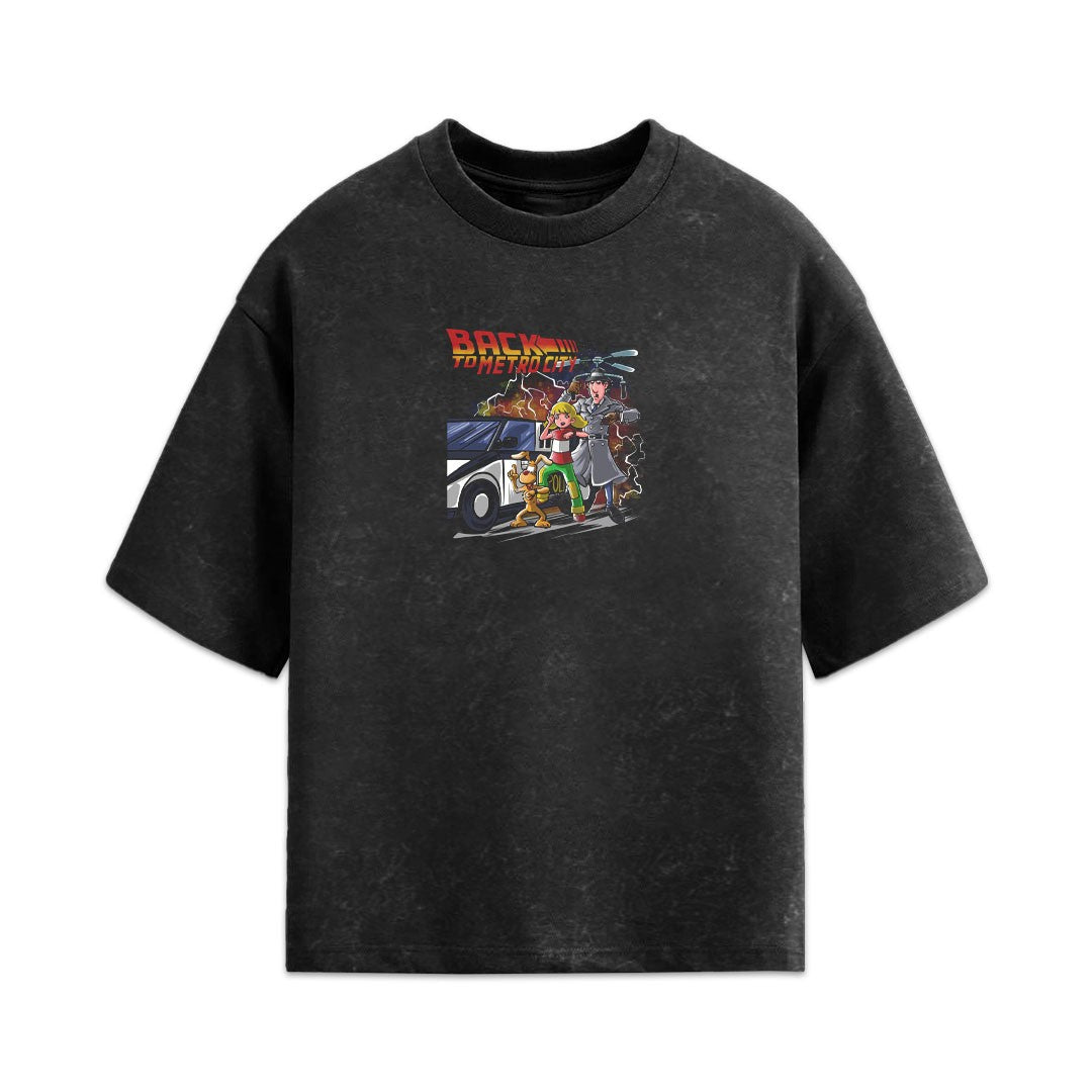 Back To Metro City full Sleeves Tee