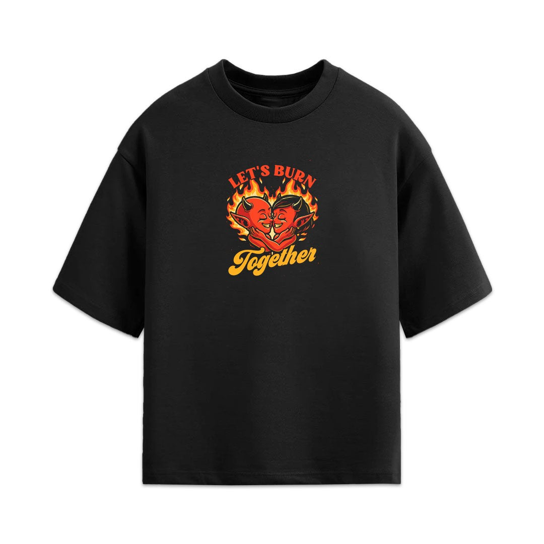 Valentines Burn Together Tee Main image