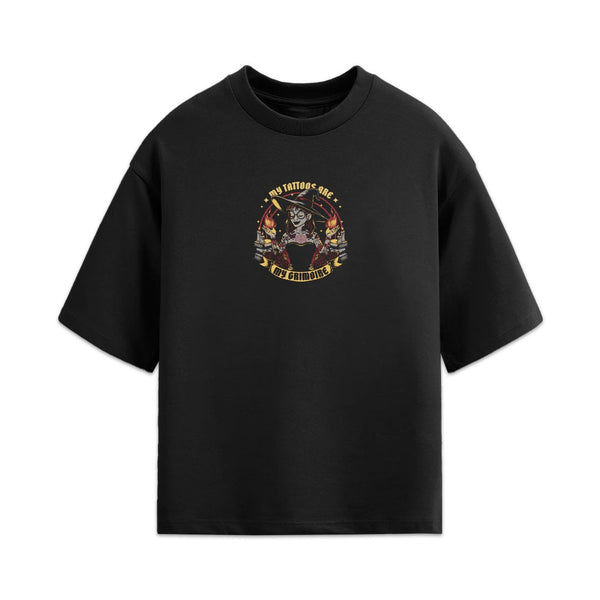 Witch Tattoo Grimoire Tee